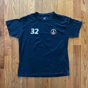 David Beckham PSG Brand Retro T-Shirt Size XL